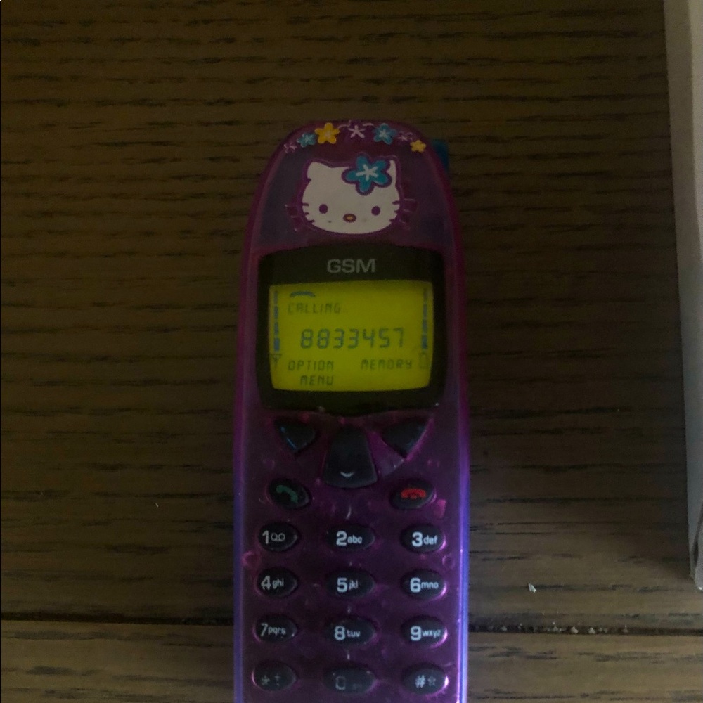 Hello kitty toy phone